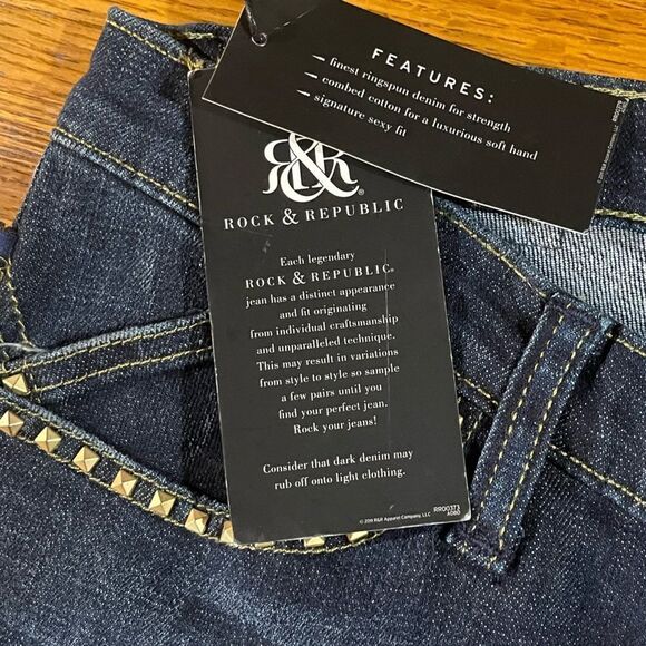 Rock & Republic Kasandra Boot Cut Jean Size 16 M NWT - Picture 9 of 16